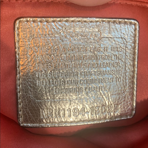 Coach Scribble Multicolor Signature Tote with Silver Handles - Picture 2 of 8